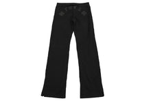 Load image into Gallery viewer, CHROME HEARTS クロムハーツ パンツ CHプラス FUCK パッチ スウェットパンツ ブラック コットン サイズS 中古 美品 56996