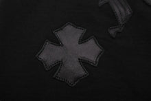 Load image into Gallery viewer, CHROME HEARTS クロムハーツ パンツ CHプラス FUCK パッチ スウェットパンツ ブラック コットン サイズS 中古 美品 56996