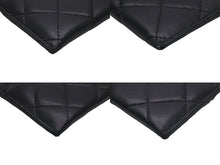 Load image into Gallery viewer, CHANEL シャネル カードケース 定期入れ ココマーク A31510 22番台 2016年 ラムスキン ブラック シルバー金具 美品 中古 57024