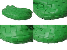 Load image into Gallery viewer, BOTTEGAVENETA ボッテガヴェネタ ハンドバッグ ミニ ジョディ パラキート グリーン ラムスキン カーフ ゴールド 美品 中古 57032