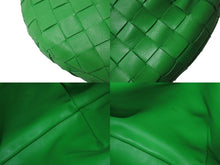 Load image into Gallery viewer, BOTTEGAVENETA ボッテガヴェネタ ハンドバッグ ミニ ジョディ パラキート グリーン ラムスキン カーフ ゴールド 美品 中古 57032