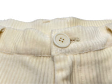 Load image into Gallery viewer, 新品未使用 KIDSUPER キッドスーパー ストレートパンツ 刺繍 AW23-PT-14 ホワイト コーデュロイ サイズ32 中古 57037