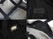 Load image into Gallery viewer, CHANEL シャネル ボストンバッグ ココマーク スポーツライン メッシュ キャンバス シリコン 8番台 2003年 ブラック 美品 中古 57038