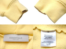 Load image into Gallery viewer, FEAR OF GOD ESSENTIALS フィア オブ ゴッド エッセンシャルズ パーカー スウェット イエロー サイズXL 美品 中古 57056
