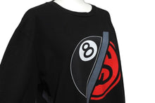 Load image into Gallery viewer, STUSSY ステューシー ロンT エイトボール 長袖Tシャツ メンズ Lサイズ ブラック 美品 中古 57075