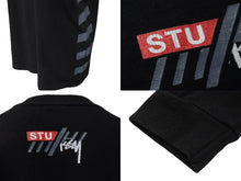 Load image into Gallery viewer, STUSSY ステューシー ロンT エイトボール 長袖Tシャツ メンズ Lサイズ ブラック 美品 中古 57075