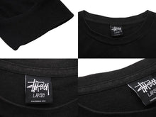 Load image into Gallery viewer, STUSSY ステューシー ロンT エイトボール 長袖Tシャツ メンズ Lサイズ ブラック 美品 中古 57075