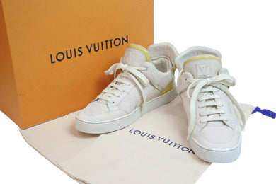 LOUIS VUITTON ルイヴィトン スニーカー カニエウェスト ドン ローカット パテントレザー GO0059 サイズ6 1/2 美品 中古 57079