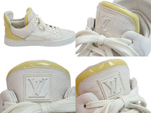 Load image into Gallery viewer, LOUIS VUITTON ルイヴィトン スニーカー カニエウェスト ドン ローカット パテントレザー GO0059 サイズ6 1/2 美品 中古 57079
