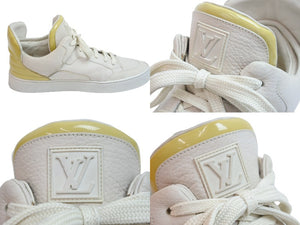LOUIS VUITTON ルイヴィトン スニーカー カニエウェスト ドン ローカット パテントレザー GO0059 サイズ6 1/2 美品 中古 57079