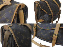Load image into Gallery viewer, LOUIS VUITTON ルイヴィトン ショルダーバッグ モノグラム ブラウン ソミュール 43 M42252 ゴールド 良品 中古 57098