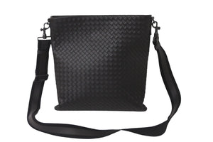 BOTTEGAVENETA ボッテガヴェネタ ボディバッグ ショルダーバッグ イントレチャート ブラウン 276356 美品 中古 57108