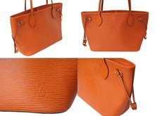 Load image into Gallery viewer, LOUIS VUITTON ルイヴィトン トートバッグ M40963 ネヴァーフルPM エピ ピモンオレンジ シルバー金具 美品 中古 57116