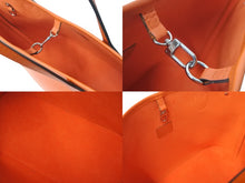 Load image into Gallery viewer, LOUIS VUITTON ルイヴィトン トートバッグ M40963 ネヴァーフルPM エピ ピモンオレンジ シルバー金具 美品 中古 57116
