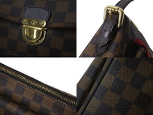 Load image into Gallery viewer, 極美品 LOUIS VUITTON ルイヴィトン ショルダーバッグ ラヴェッロGM ダミエ N60006 廃番 ブラウン ゴールド金具 中古 57118