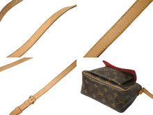 Load image into Gallery viewer, LOUIS VUITTON ルイヴィトン ショルダーバッグ ヴィバシテPM M51165 廃番 モノグラム ブラウン ゴールド金具 良品 中古 57122