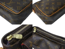 Load image into Gallery viewer, LOUIS VUITTON ルイヴィトン ショルダーバッグ ヴィバシテPM M51165 廃番 モノグラム ブラウン ゴールド金具 良品 中古 57122