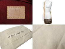 Load image into Gallery viewer, LOUIS VUITTON ルイヴィトン ショルダーバッグ ヴィバシテPM M51165 廃番 モノグラム ブラウン ゴールド金具 良品 中古 57122