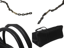 Load image into Gallery viewer, HERMES エルメス トートバッグ ガーデンパーティーPM 36 ブラック トワルオフィシエ ネゴンダ シルバー金具 美品 中古 57124