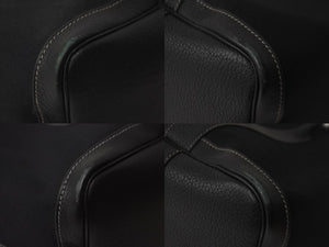 HERMES エルメス トートバッグ ガーデンパーティーPM 36 ブラック トワルオフィシエ ネゴンダ シルバー金具 美品 中古 57124