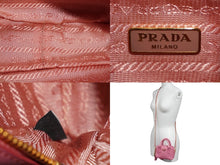 Load image into Gallery viewer, PRADA プラダ 2WAYミニバッグ ハンドバッグ サフィアーノ ピンク ゴールド金具 BL0705 良品 中古 57125
