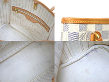 Load image into Gallery viewer, LOUIS VUITTON ルイヴィトン トートバッグ ネヴァーフルPM ダミエアズールキャンバス N41362 ホワイトゴールド金具 美品 中古 57127