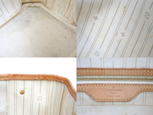 Load image into Gallery viewer, LOUIS VUITTON ルイヴィトン トートバッグ ネヴァーフルPM ダミエアズールキャンバス N41362 ホワイトゴールド金具 美品 中古 57127