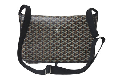 極美品 GOYARD ゴヤール ショルダーバッグ カペシアンMM CAPETIMMLTY01CG01P ブラック シルバー金具 中古 57145