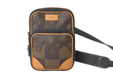 Load image into Gallery viewer, LOUIS VUITTON ルイヴィトン N40379 NIGO ダミエジャイアント アマゾン スリングバッグ 2020年 ブラウン 美品 中古 57146