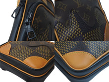 Load image into Gallery viewer, LOUIS VUITTON ルイヴィトン N40379 NIGO ダミエジャイアント アマゾン スリングバッグ 2020年 ブラウン 美品 中古 57146