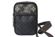 Load image into Gallery viewer, LOUIS VUITTON ルイヴィトン ショルダーバッグ アマゾンスリングバッグ モノグラムエクリプス M45439 シルバー 美品 中古 57147