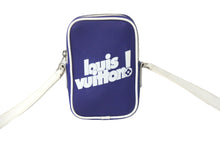 Load image into Gallery viewer, LOUIS VUITTON ルイヴィトン ショルダーバッグ ダヌーヴ PPM ブルー ホワイト ヴァージルアブローM45893 シルバー 美品 中古 57148