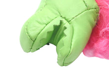 Load image into Gallery viewer, CHROME HEARTS クロムハーツ チャーム ダイナソー レザー シルバー925 35.7g グリーン ピンク シルバー金具 美品 中古 57155