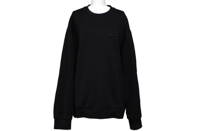 PRADA プラダ 22AW テクニカル コットン スウェット ブラック トライアングルロゴ 現行 UJL30A サイズXS 美品 中古 57156