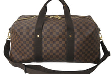 Load image into Gallery viewer, LOUIS VUITTON ルイヴィトン ダミエ ボストンバッグ ウィークエンダーMM N41138 ブラウン 美品 中古 57159