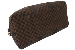 LOUIS VUITTON ルイヴィトン ダミエ ボストンバッグ ウィークエンダーMM N41138 ブラウン 美品 中古 57159