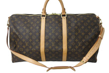 Load image into Gallery viewer, LOUIS VUITTON ルイヴィトン ボストンバッグ キーポルバンドリエール55 モノグラム M41414 ブラウン ゴールド金具 美品 中古 57167