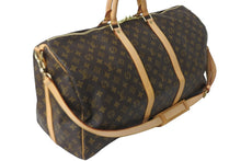 Load image into Gallery viewer, LOUIS VUITTON ルイヴィトン ボストンバッグ キーポルバンドリエール55 モノグラム M41414 ブラウン ゴールド金具 美品 中古 57167