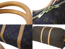 Load image into Gallery viewer, LOUIS VUITTON ルイヴィトン ボストンバッグ キーポルバンドリエール55 モノグラム M41414 ブラウン ゴールド金具 美品 中古 57167