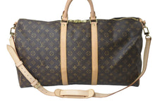 Load image into Gallery viewer, LOUIS VUITTON ルイヴィトン ボストンバッグ キーポルバンドリエール55 モノグラム M41414 ブラウン ゴールド金具 美品 中古 57168