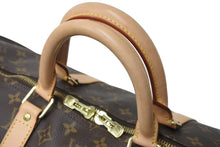 Load image into Gallery viewer, LOUIS VUITTON ルイヴィトン ボストンバッグ キーポルバンドリエール55 モノグラム M41414 ブラウン ゴールド金具 美品 中古 57168