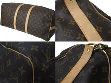 Load image into Gallery viewer, LOUIS VUITTON ルイヴィトン ボストンバッグ キーポルバンドリエール55 モノグラム M41414 ブラウン ゴールド金具 美品 中古 57168