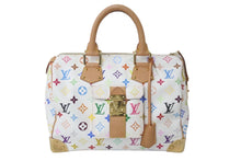 Load image into Gallery viewer, LOUIS VUITTON ルイヴィトン ハンドバッグ スピーディ 30 モノグラム マルチカラー ブロン M92643 ゴールド金具 美品 中古 57169