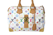 Load image into Gallery viewer, LOUIS VUITTON ルイヴィトン ハンドバッグ スピーディ 30 モノグラム マルチカラー ブロン M92643 ゴールド金具 美品 中古 57169