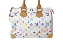 Load image into Gallery viewer, LOUIS VUITTON ルイヴィトン ハンドバッグ スピーディ 30 モノグラム マルチカラー ブロン M92643 ゴールド金具 美品 中古 57169