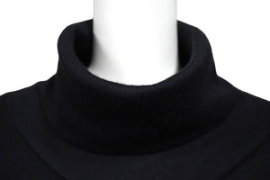 CHANEL シャネル スポーツライン ワンピース カシミヤ シルク 03A ブラック ココマーク P21662V11686 サイズ36 美品 中古 57180
