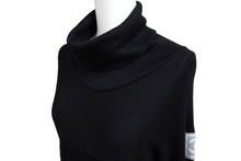 Load image into Gallery viewer, CHANEL シャネル スポーツライン ワンピース カシミヤ シルク 03A ブラック ココマーク P21662V11686 サイズ36 美品 中古 57180