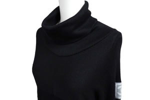 CHANEL シャネル スポーツライン ワンピース カシミヤ シルク 03A ブラック ココマーク P21662V11686 サイズ36 美品 中古 57180