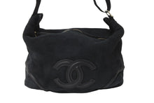 Load image into Gallery viewer, CHANEL シャネル ショルダーバッグ ココマーク 10番台 ブラック ムートン スエード 美品 中古 57181