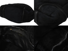 Load image into Gallery viewer, CHANEL シャネル ショルダーバッグ ココマーク 10番台 ブラック ムートン スエード 美品 中古 57181